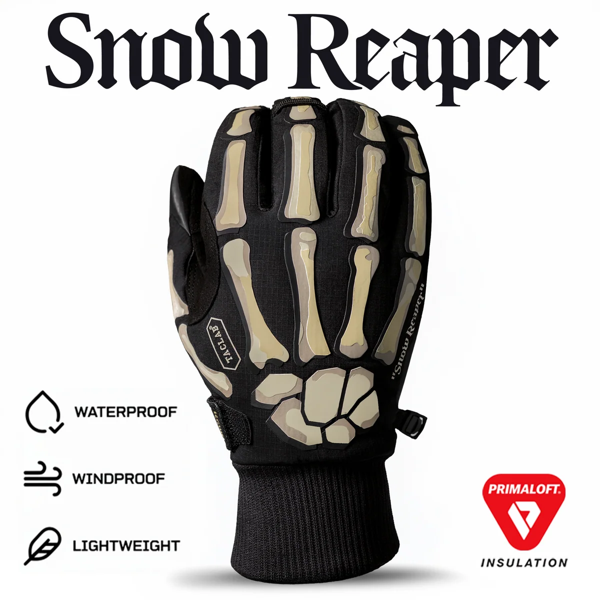 Practical Snow Reaper Tactical Winter Gloves – Insulated Waterproof Recyclable