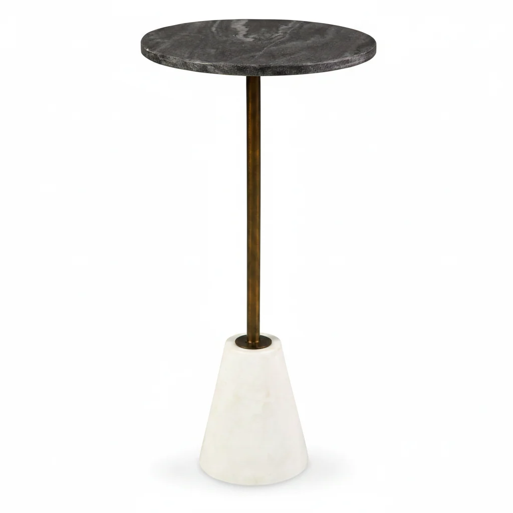 First-Class Konya Round Accent Table Practical