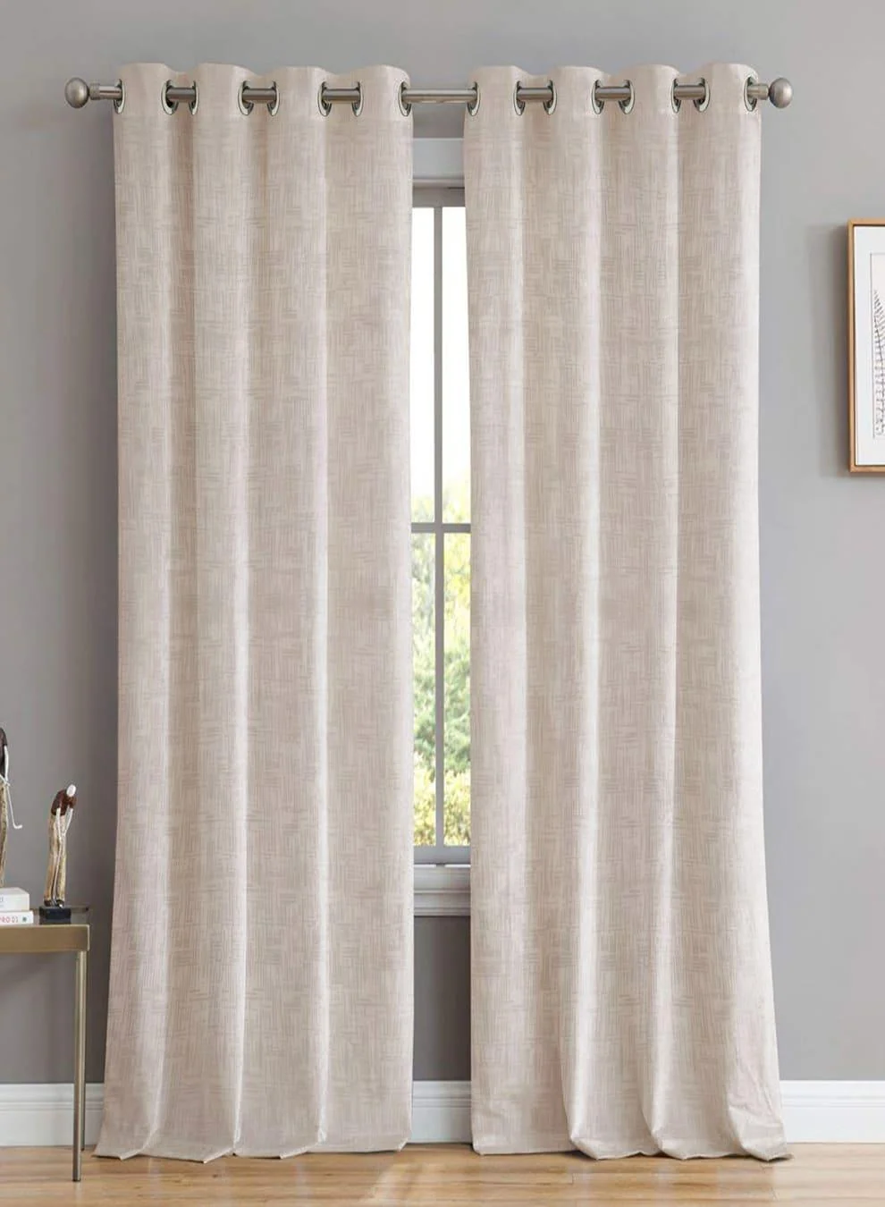 Functional Elwana Jacquard Blackout Curtains Off White Set of 2 Pattern 2 The Guide to Measuring and Choosing Curtains Genuine