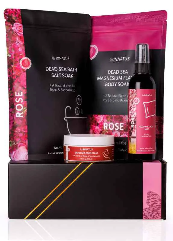 Innovative Innatus Dead Sea Essentials Rose Gift Set Relaxed
