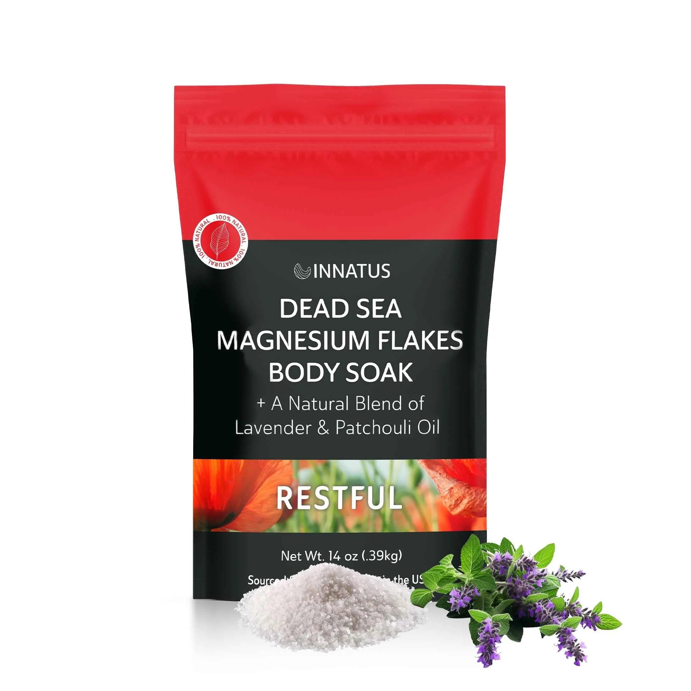 Natural Innatus Restful Magnesium Flakes Soak Unique