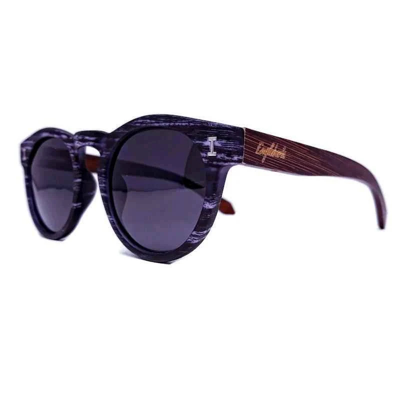 Contemporary Engleberts Granite Bamboo Sunglasses Breathable