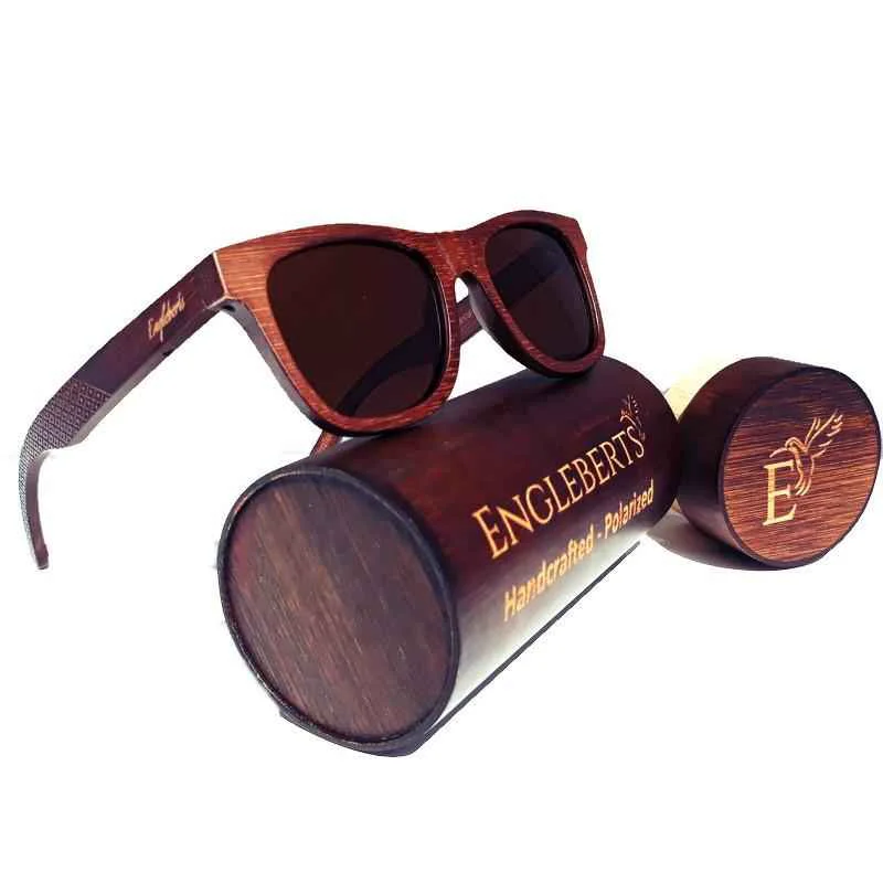 Sophisticated Engleberts Crimson Tea Sunglasses Premium Polarized Protection High-Performance