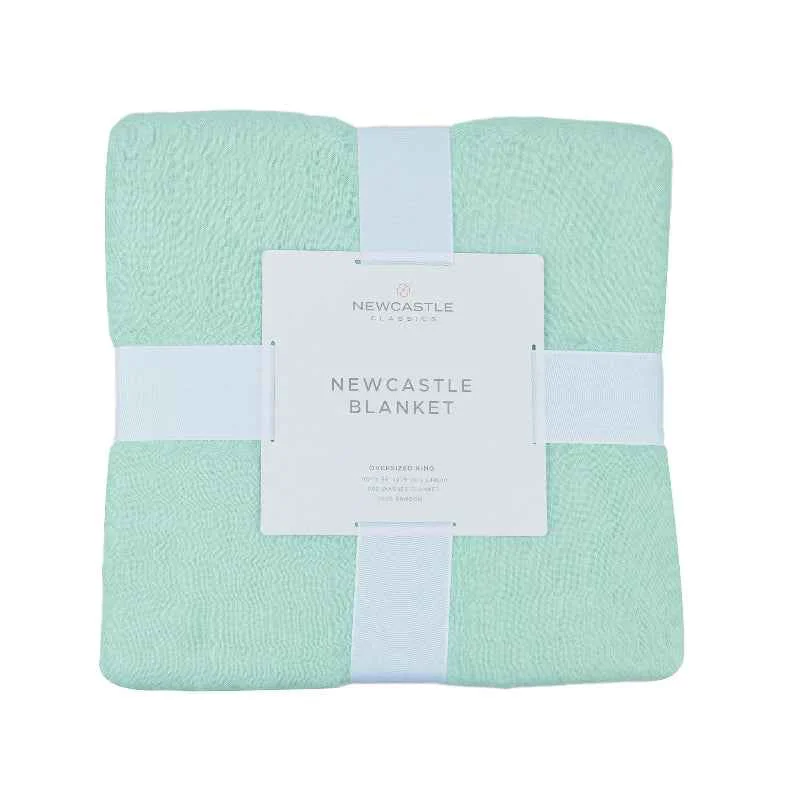 Breathable Seafoam Bamboo Blanket Expertly Made
