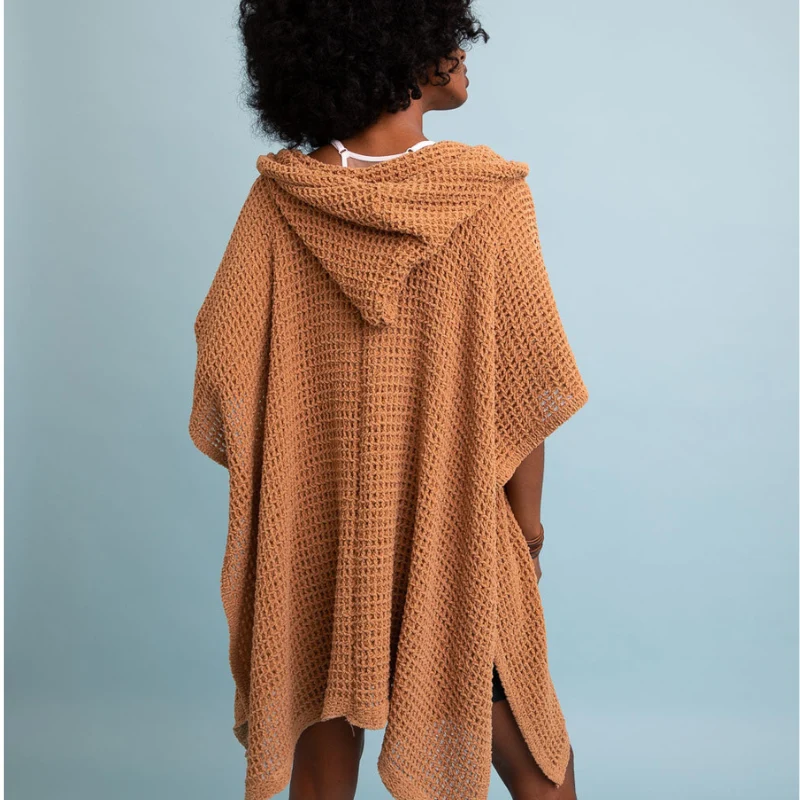 Secure Hooded Waffle Wrap Verified