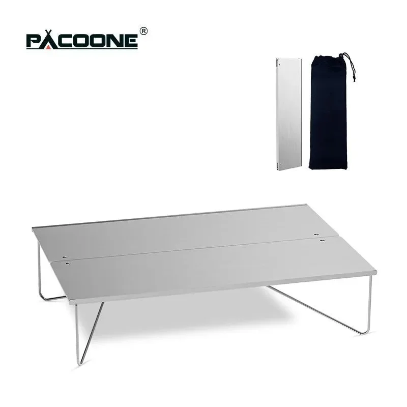Proven Ultralight Mini Aluminum Alloy Folding Camping Table – Portable Outdoor Table for Travel Picnic BBQ High-End