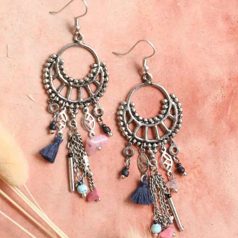 Comfortable Rose Tassel Drops Exceptional