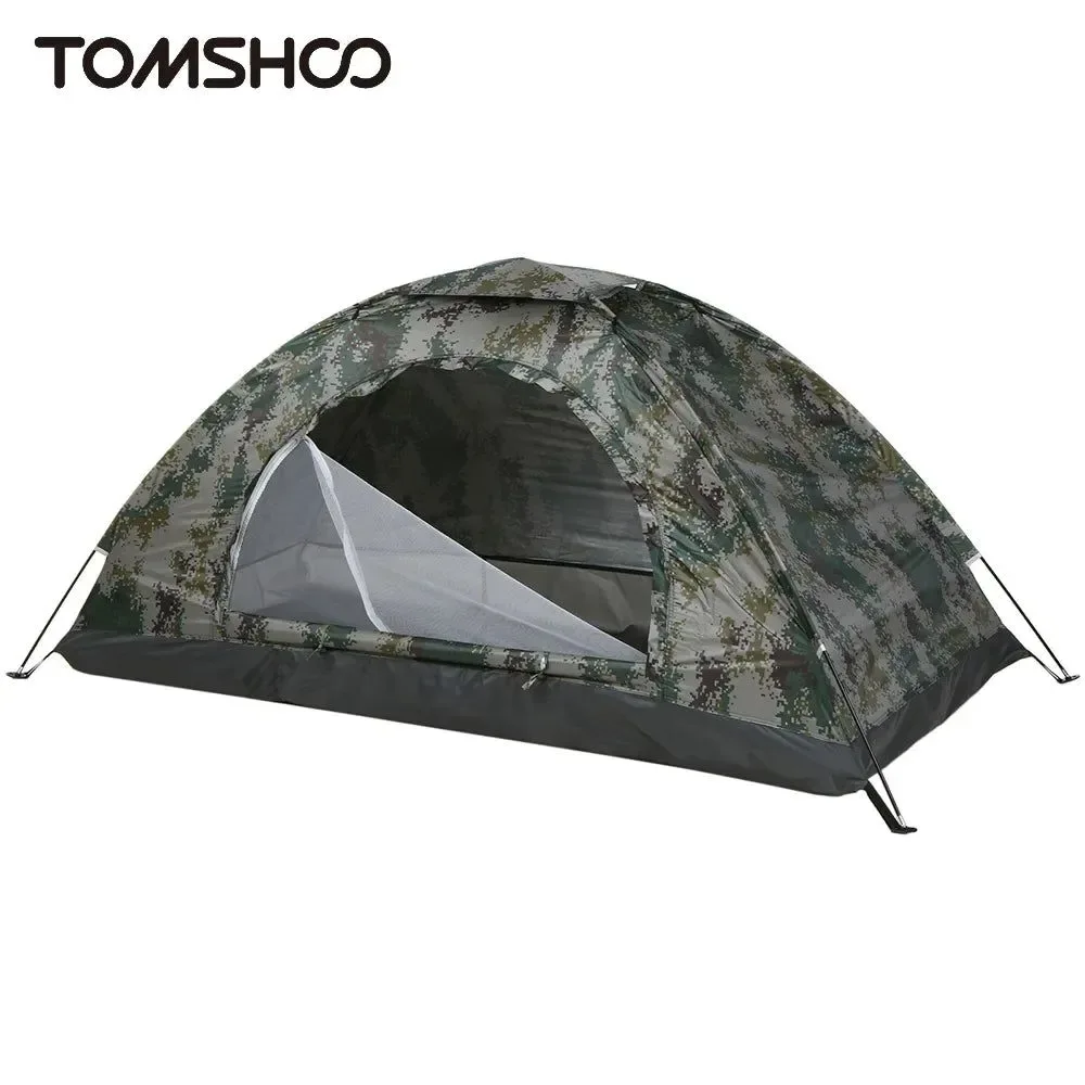 Quality Ultralight Camping Tent – Single Layer Portable Shelter for 1-2 Persons I for Outdoor Beach Fishing Fine