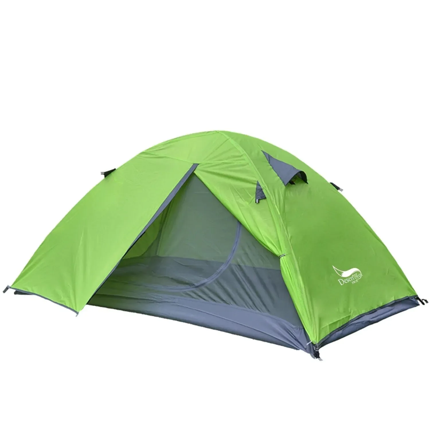 Contemporary Desert Fox 2 Person Lightweight Backpacking Tent – Four-Season 1.85kg with Aluminium Poles Convenient