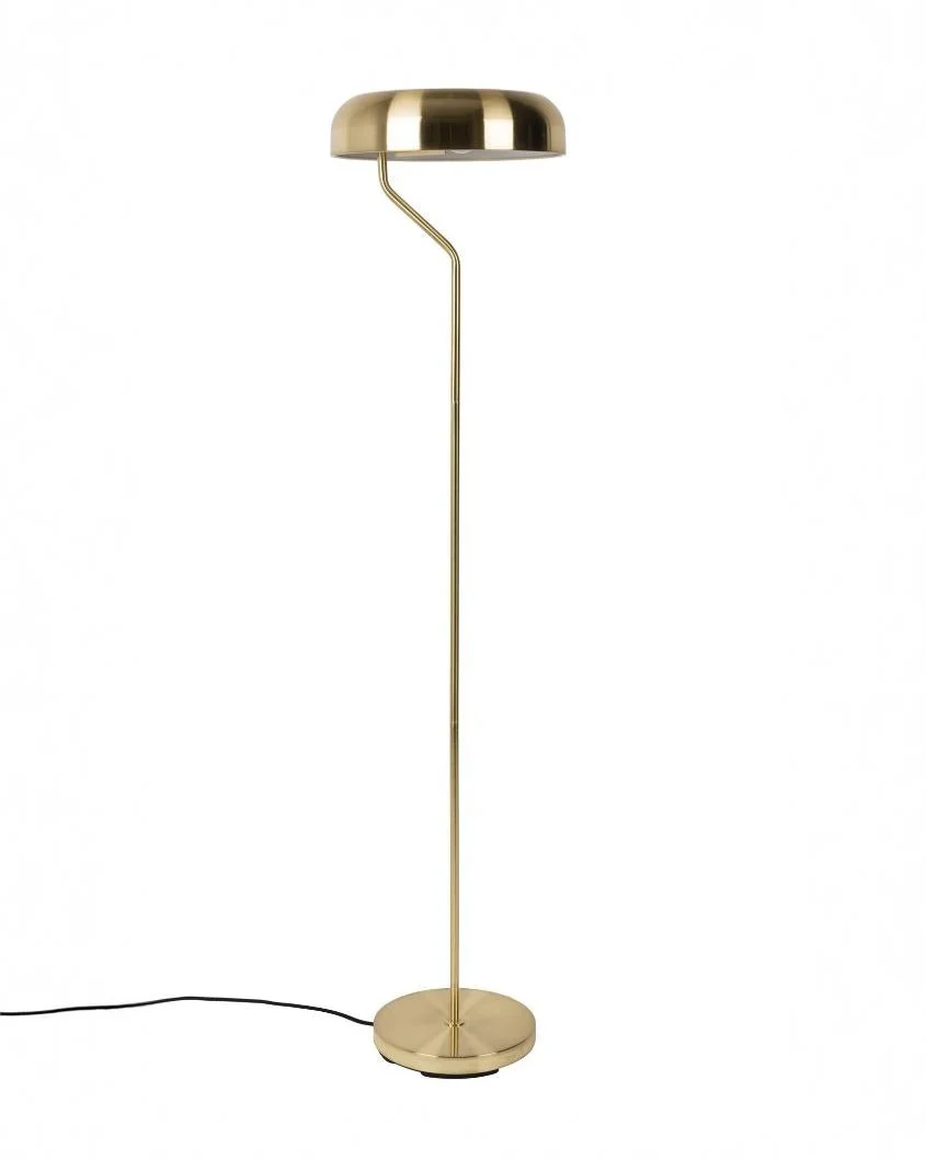 Natural Floor Lamp Eclipse- Brass Functional