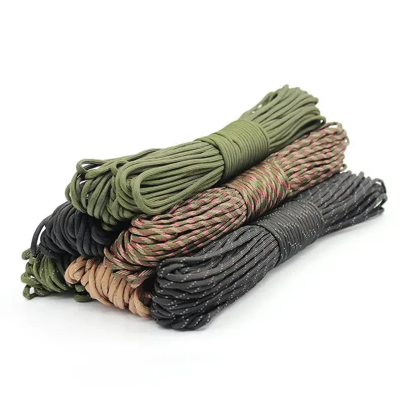 Responsible 7-Core Paracord – 550LB Survival Rope for Camping Hiking Emergency Use 5m 15m 30m Refined