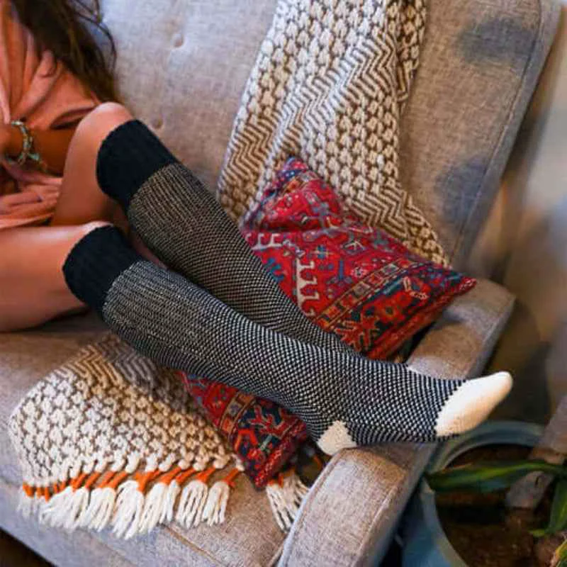 Safe Ribbed Lounge Socks Eco-Friendly