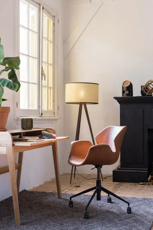 Innovative Nikki Brown Office Chair Enhanced