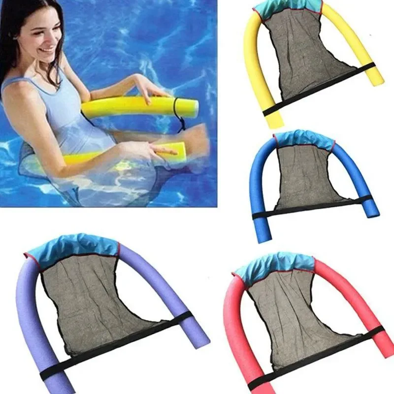 Practical Floating Pool Water Hammock Lounger – Inflatable Pool Float Chair Fast