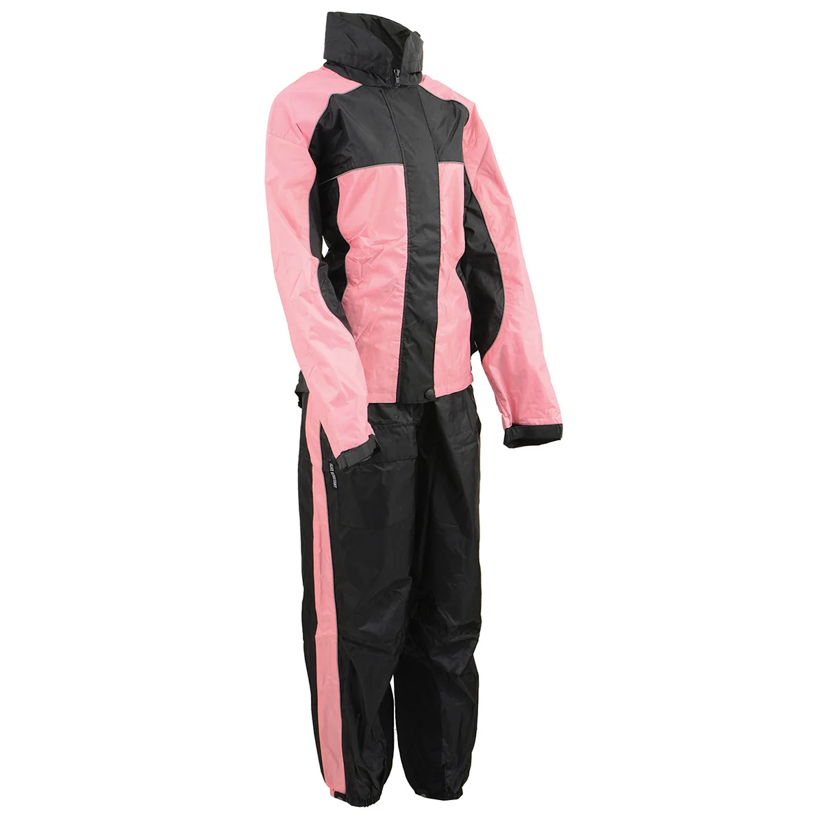 Safe NexGen SH222201 Ladies Black and Pink Oxford Water Proof Rain Suit Consistent