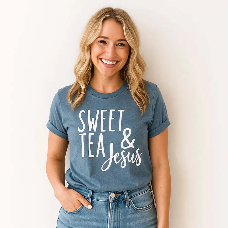 World-Class Sweet Tea Jesus Tee Easy-to-Use
