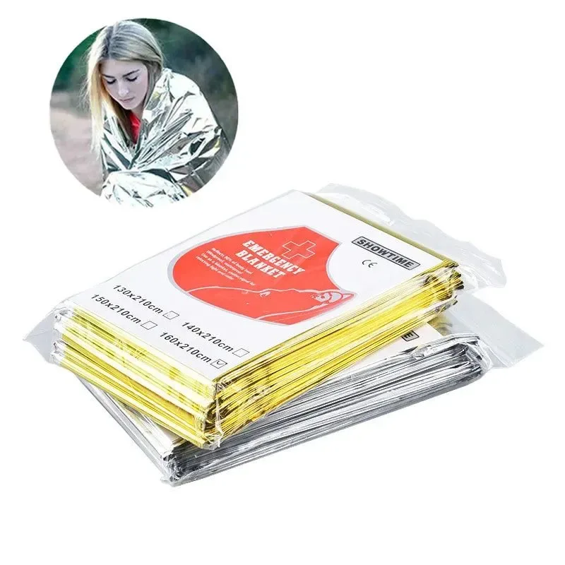 Refined Emergency Foil Thermal Blanket – Essential Outdoor Survival Gear for Hypothermia Prevention Verified