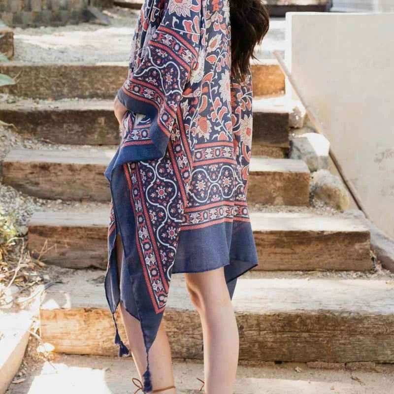 High-Performance Moroccan-Style Kimono Expertly Made