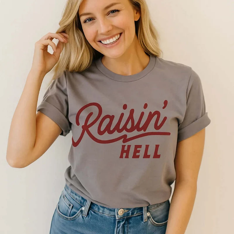 Dependable Raisin Hell Tee Refined