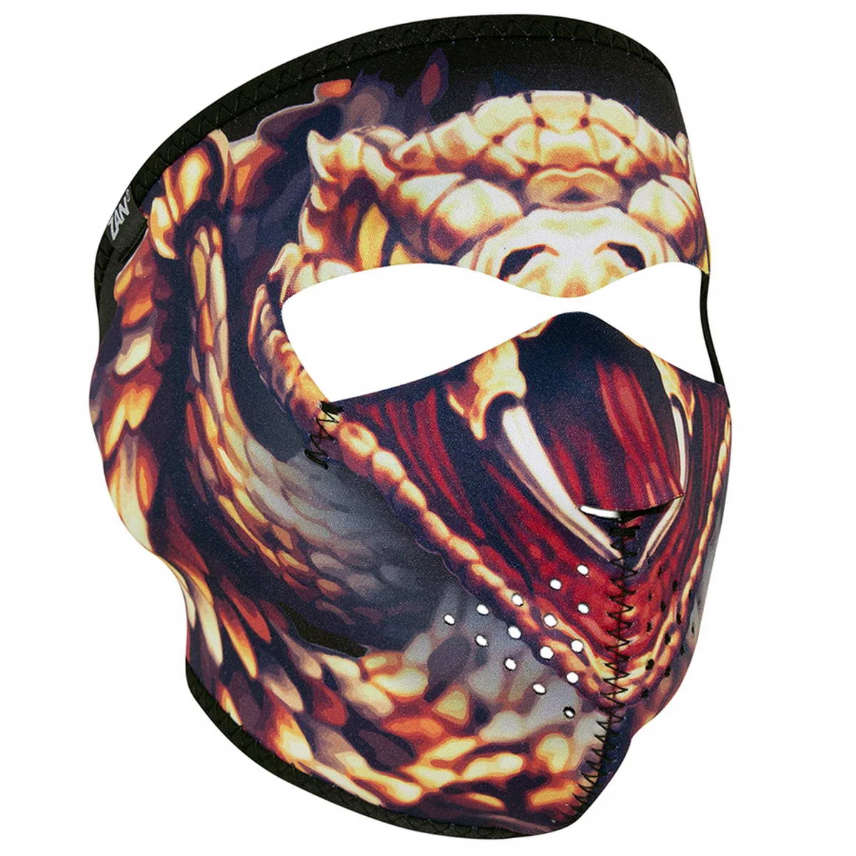 Solid ZanHeadgear WNFM475 Full Mask Neoprene – Snake Dependable