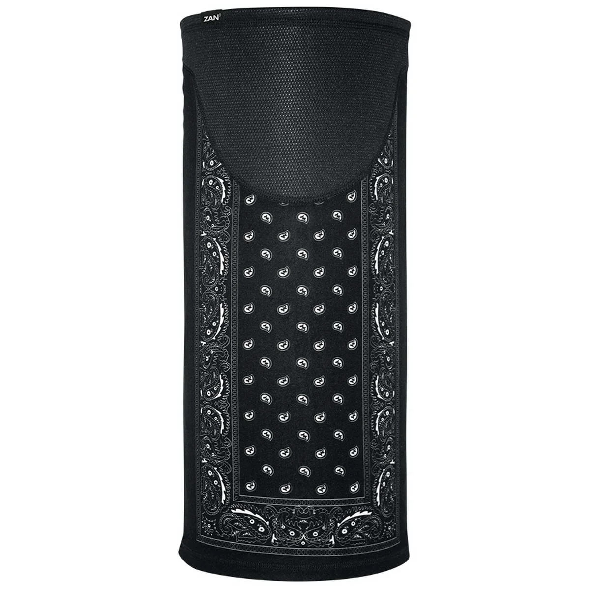 Fast ZanHeadgear TW101 Motley Tube Wind Proof SportFlex Series Black Paisley High-Grade