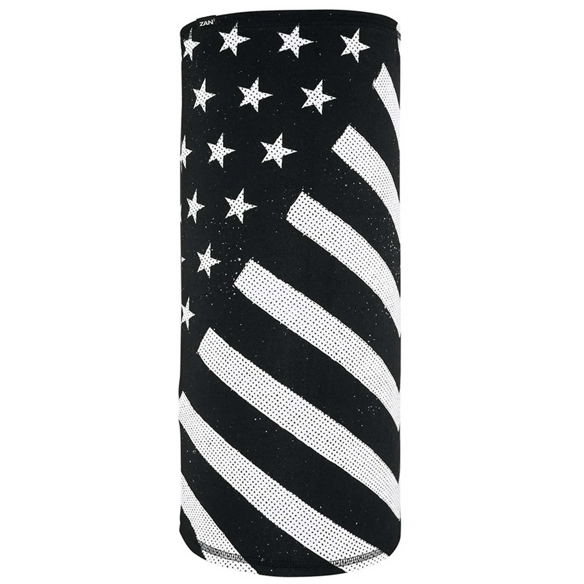 Crafted ZanHeadgear TL091 Motley Tube SportFlex Series Black and White Flag Carefully Designed