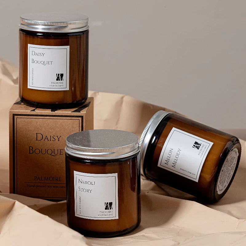 Smart Amber Candle Set Eco-Friendly