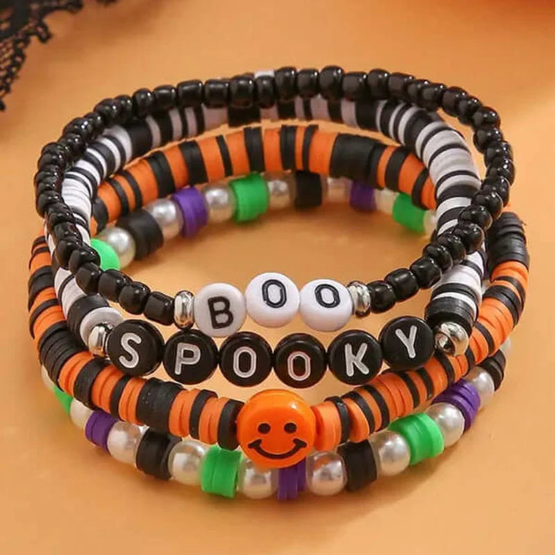 Top-Quality Spooky Charm Bracelet Carefully Designed