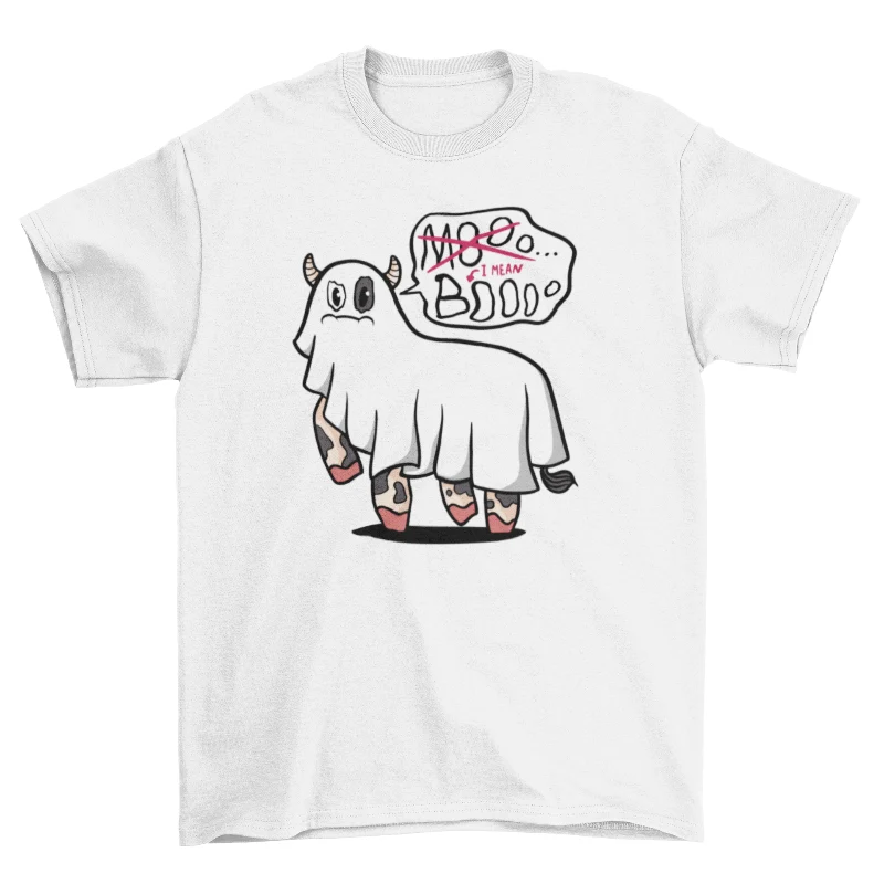 Advanced Spooky Cow Tee Long-Lasting