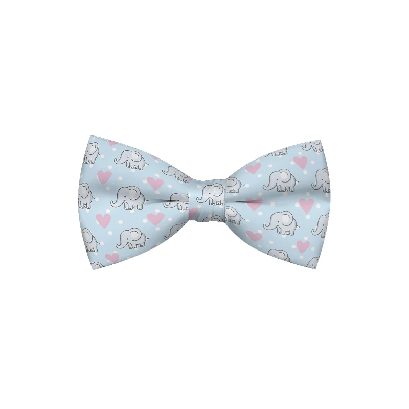 Solid Elephant Dog Bow Tie Next-Generation