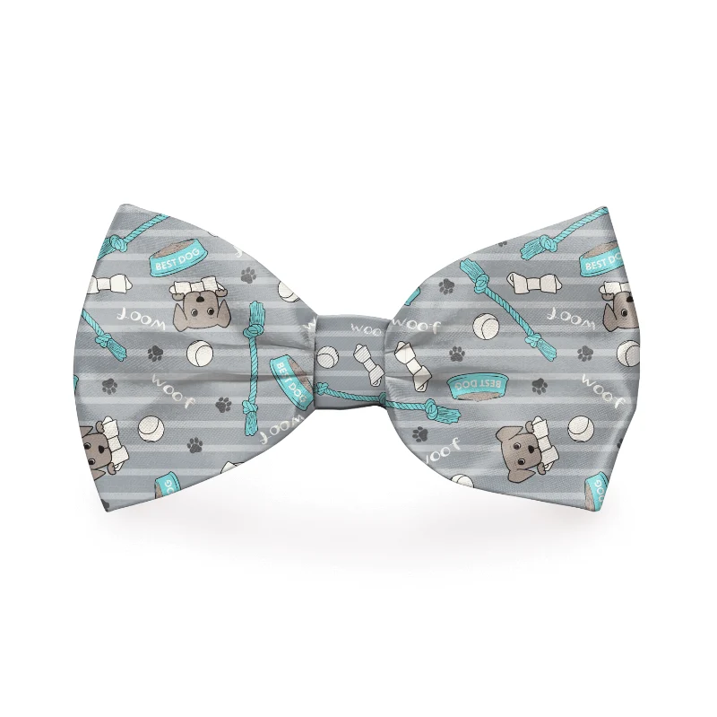 Soft Charming Pup Bowtie Durable