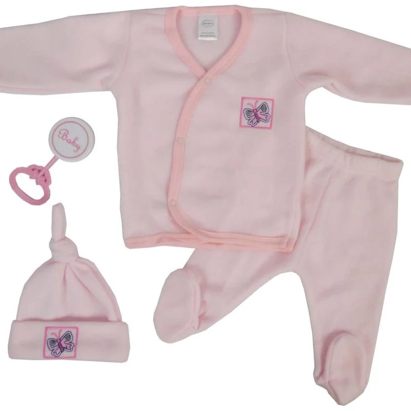 User-Friendly Pink Fleece Set Convenient