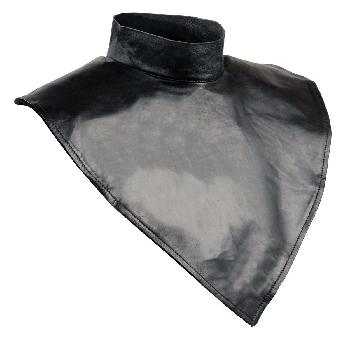 Outstanding Milwaukee Leather SH166 Unisex Premium Leather Neck Warmer with Fleece Liner Healthy