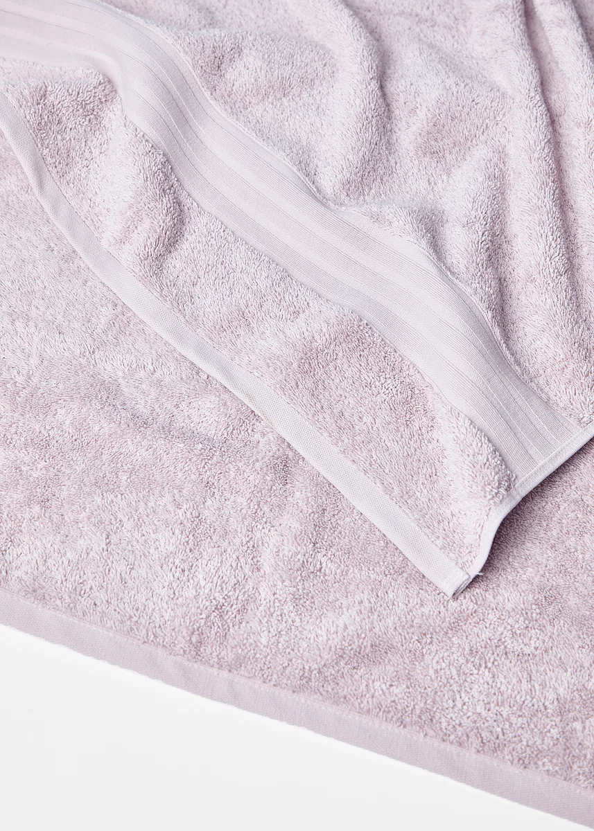 Official Foxford Luxury Cotton Bath Sheet- Blush Smart