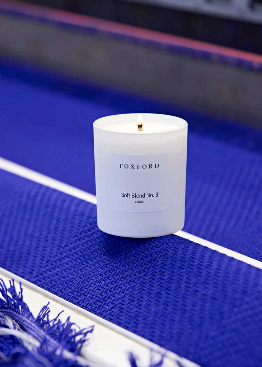 Refined Foxford Soft Blend No. 3 Linen Candle Advanced
