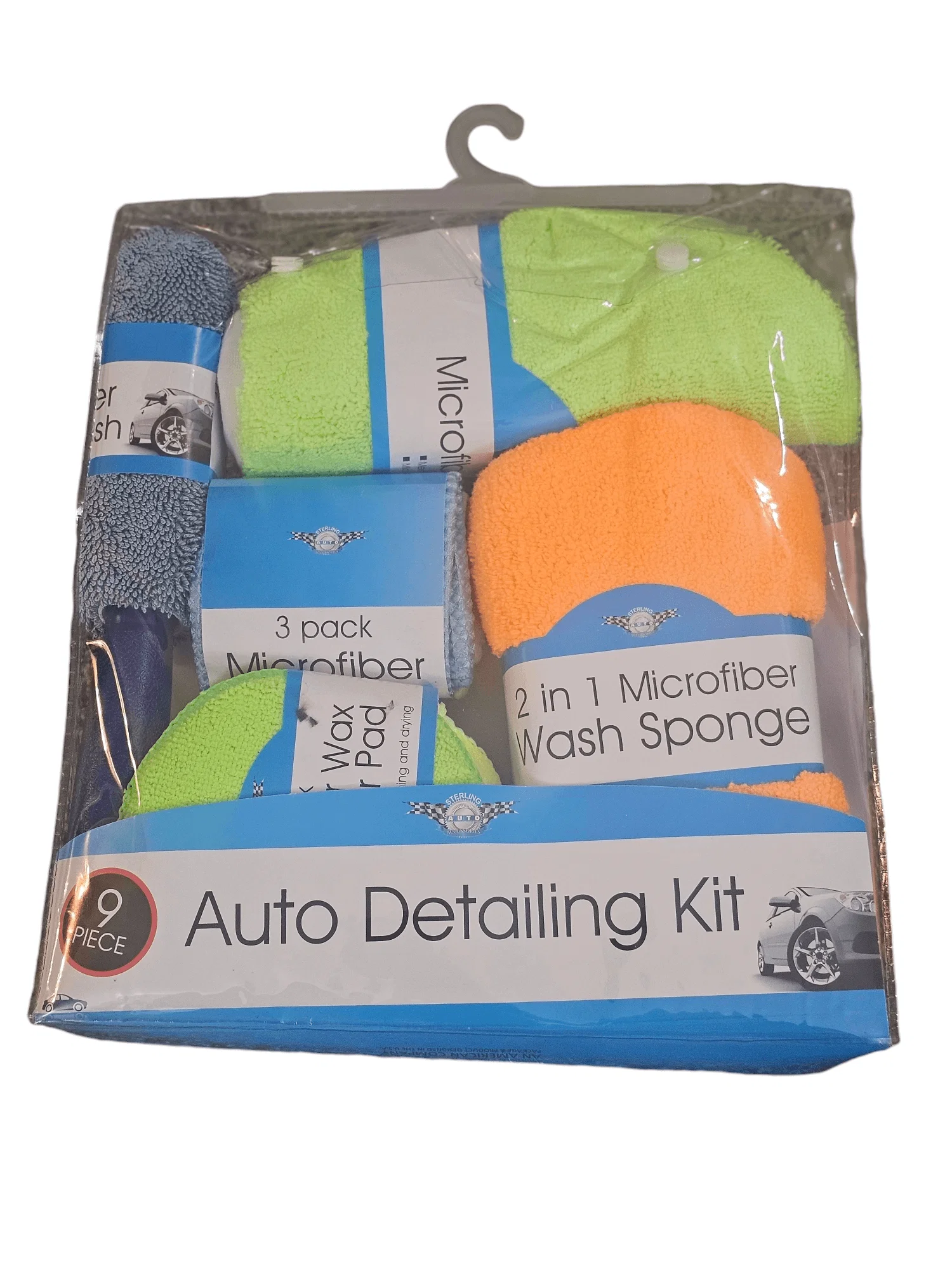 Easy-to-Use Piece Car Cleaning Kit