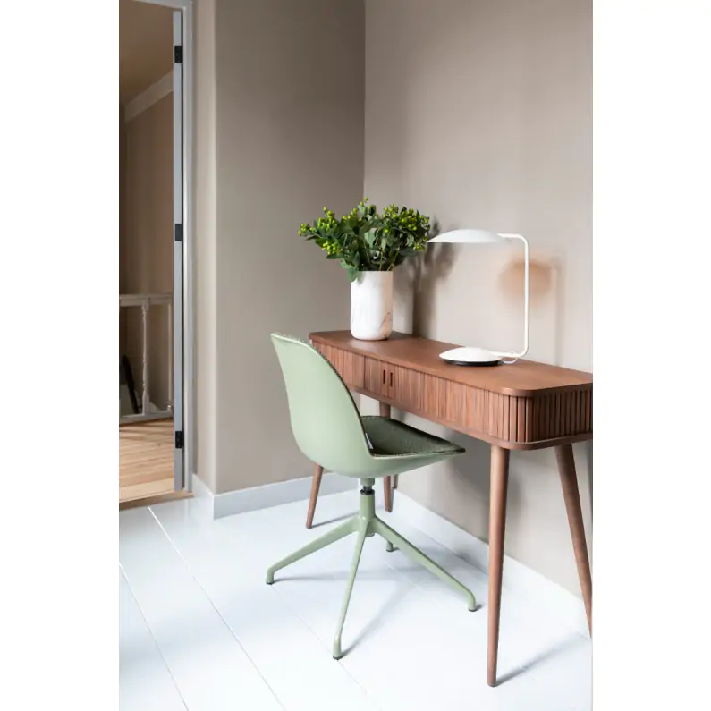 Minimalist Chair Albert Kuip Swivel Green Powerful