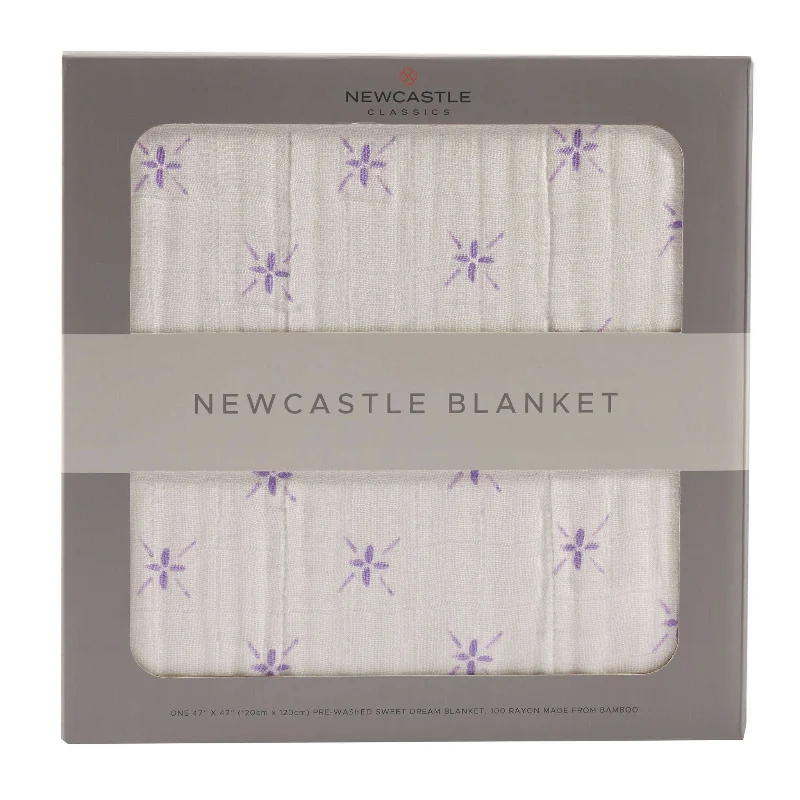 Exceptional Lavender Flower Blanket Practical