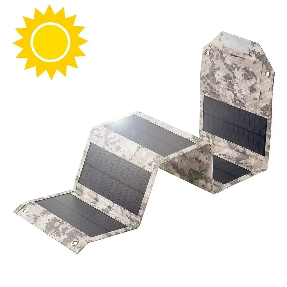 Optimized 100W Foldable Solar Panel USB 5V Solar Charger – Portable Solar Cell for Outdoor Phone Power Bank Camping Hiking Official