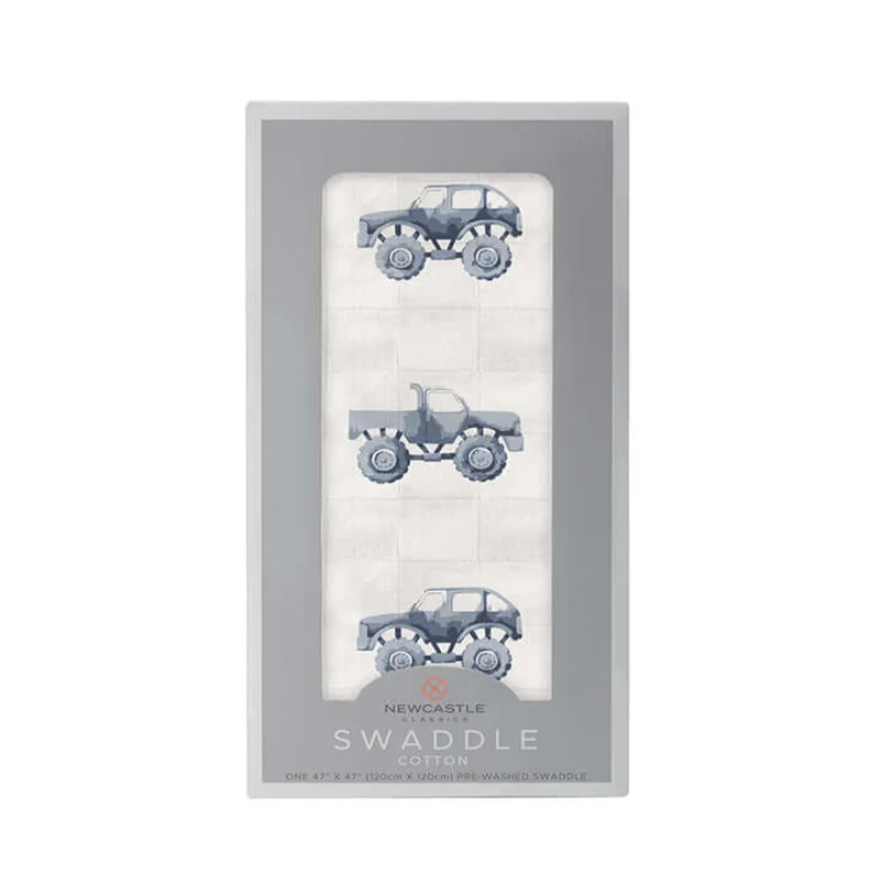 Official Indigo Monster Swaddle Pure