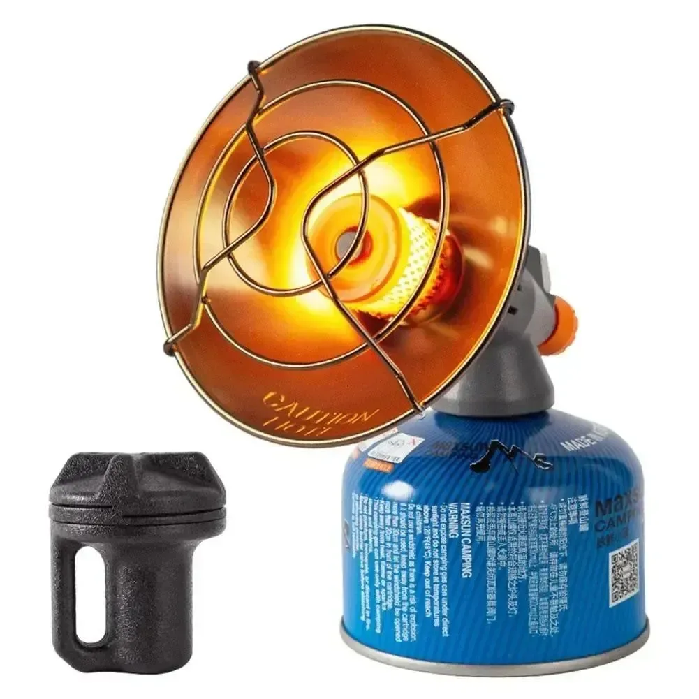 Advanced Portable Mini Gas Butane Heater with Storage Box Windproof Burner for Outdoor Camping Stainless Steel Construction Authentic