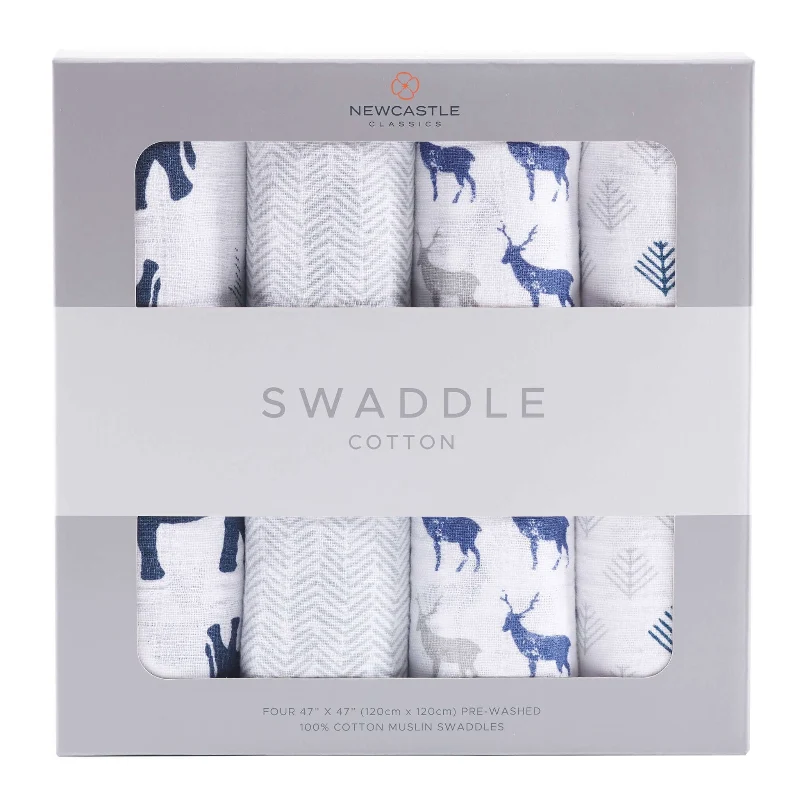 Quality Wild Muslin Swaddle 4PK Exclusive