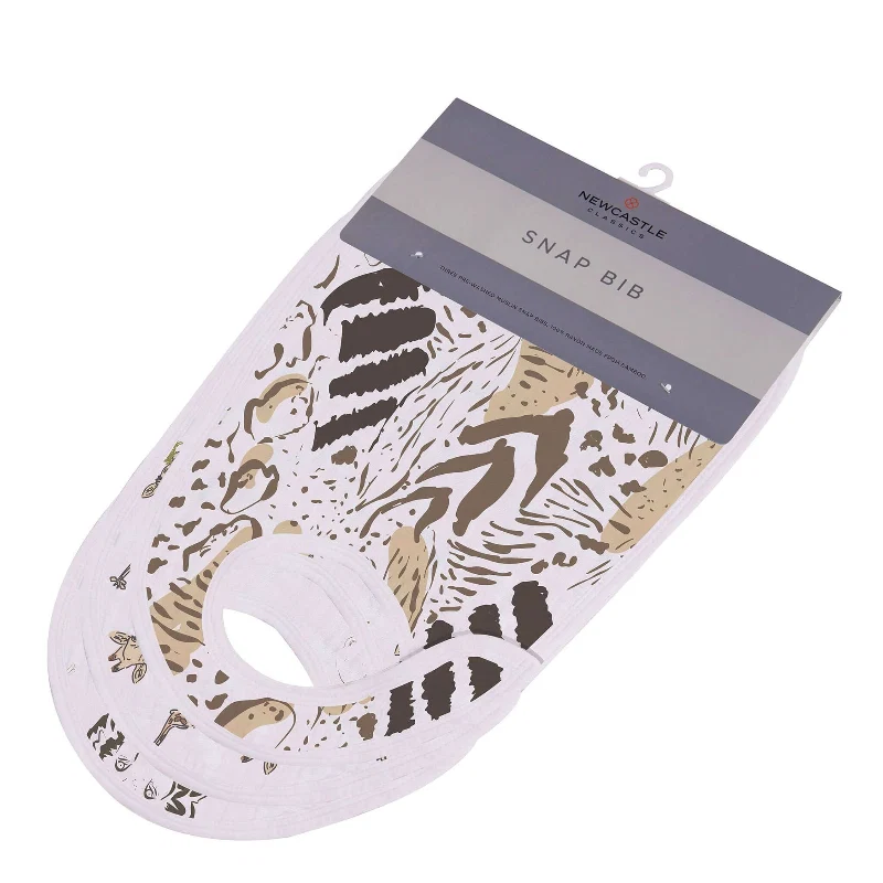 Sustainable Savannah Snap Bibs 3PK Expertly Made