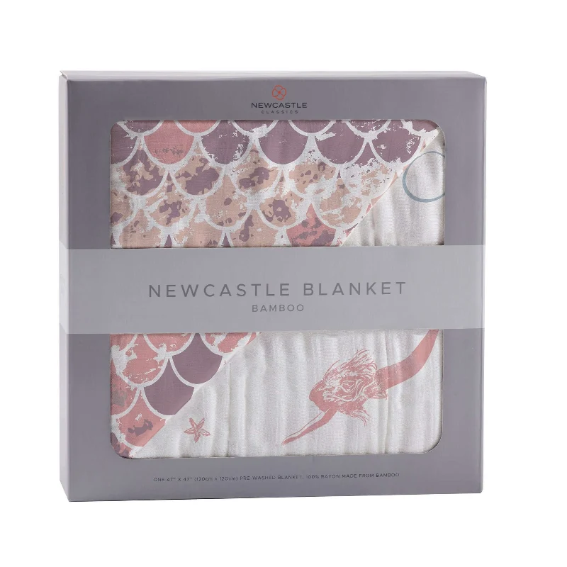 Minimalist Mermaid Scales Blanket Official