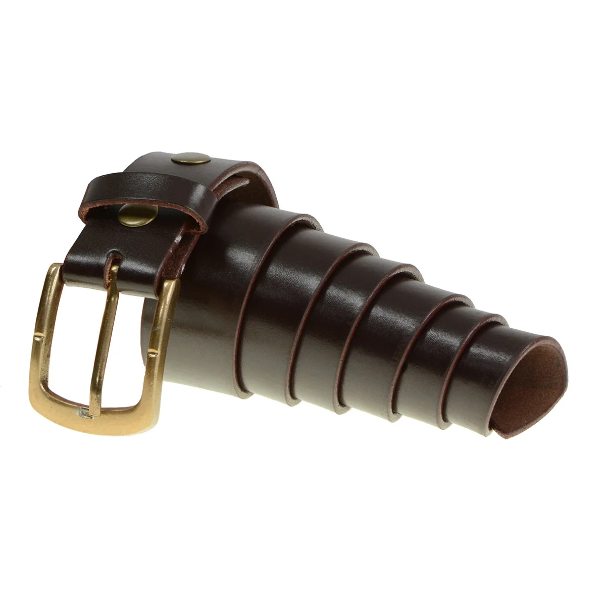 Efficient Milwaukee Leather MP7115 Men’s Light Brown Leather Belt with Brass Buckle – 1.5 inches Wide Luxury