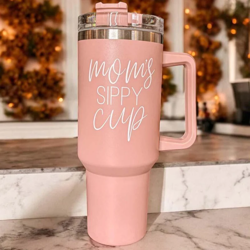 Genuine Mom s Sippy Drink Tumbler Elite