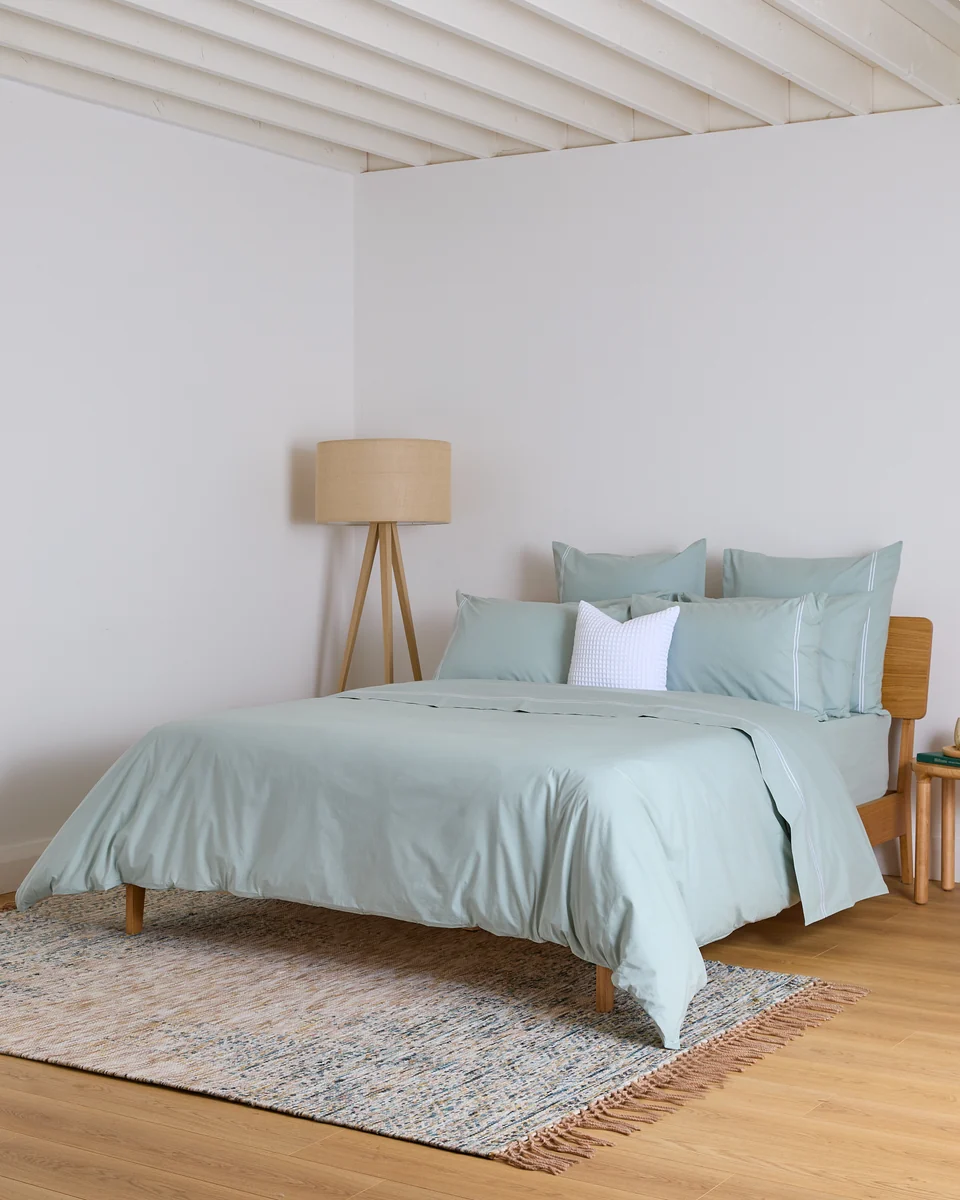 Smart Foxford Evelyn Sage Duvet Set Classic