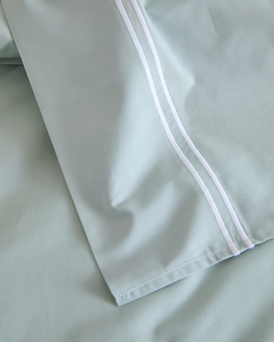 Casual Foxford Evelyn Sage Rolenio Flat Sheet Innovative