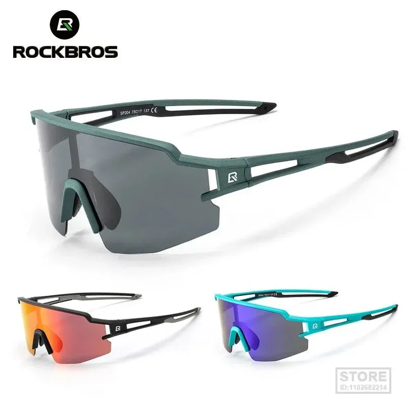 Easy-to-Use UV400 Polarized Photochromic Cycling Sunglasses – I for Fishing Hiking and Riding Convenient
