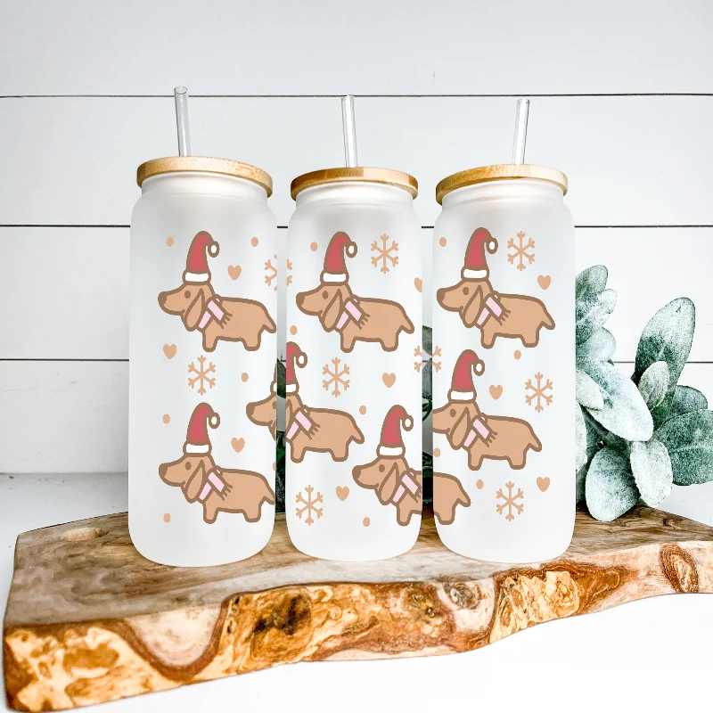 Safe Wiener Dog Tumbler Green
